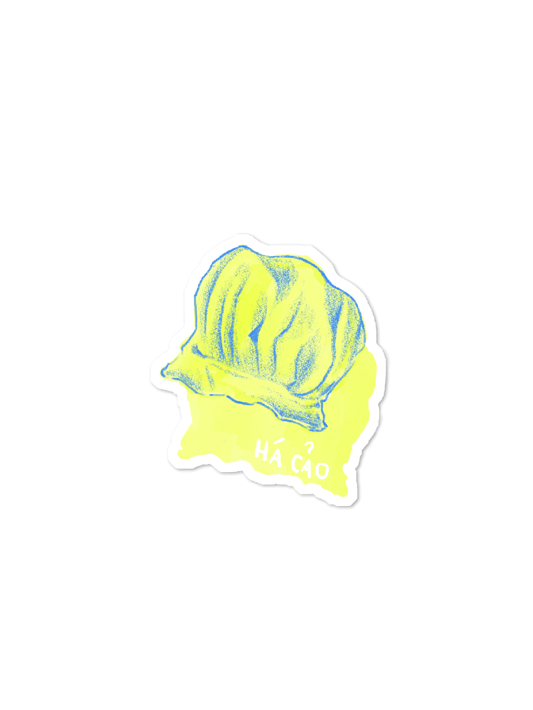 illustrated ravioli sticker