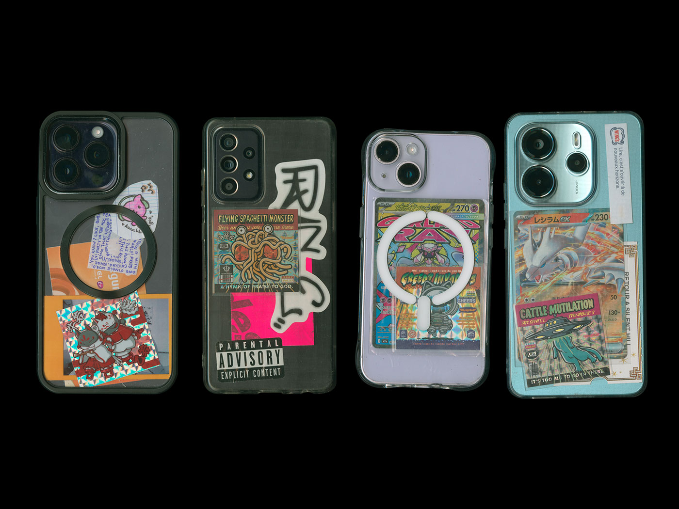 scanned phone cases