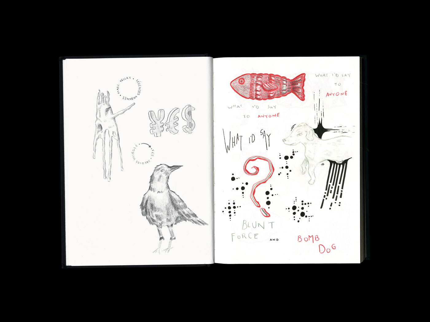 scanned sketchbook